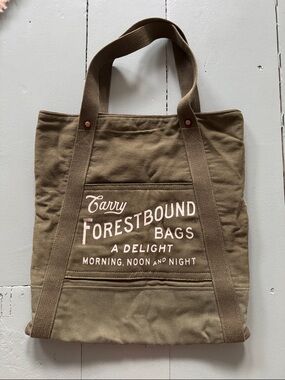 Forestbound bags Canvas Tote Bag in Olive